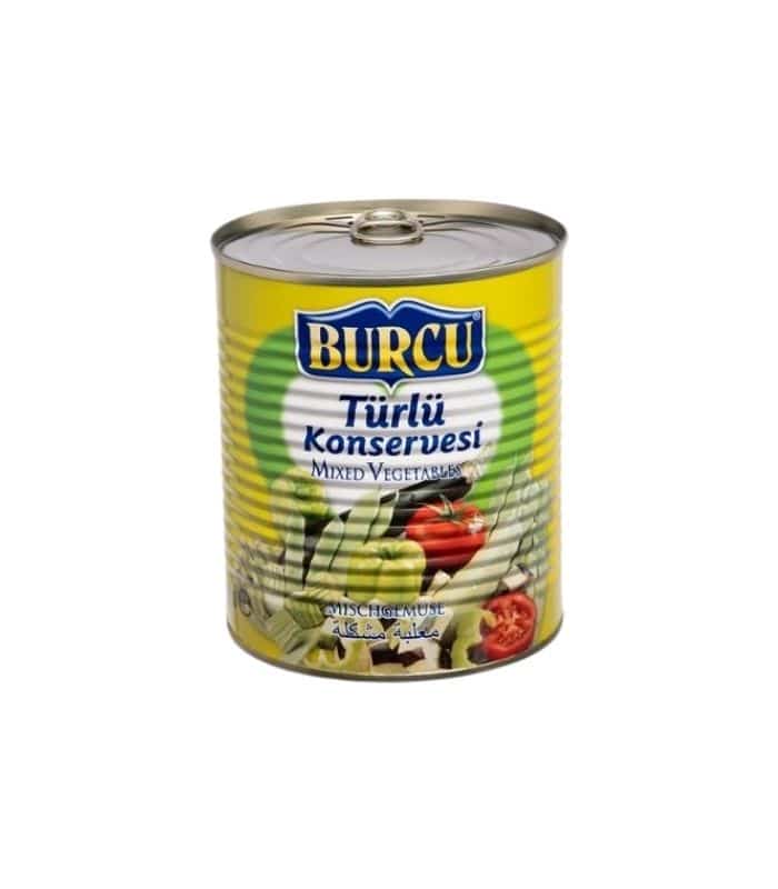 Burcu Türlü Konservesi 800g Burcu Овощное рагу в консерве (Türlü Konservesi) 800г. — изображение 1