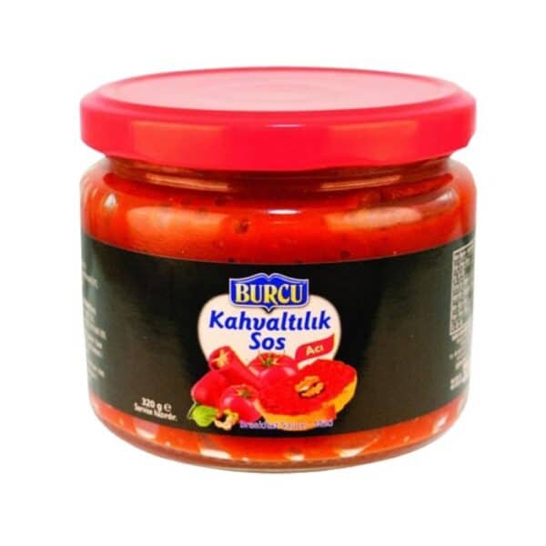 Burcu острый соус для завтрака (Acı Kahvaltılık Sos) 320г.