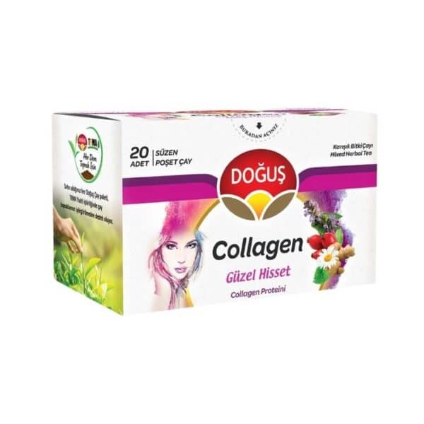 Doğuş травяной чай с коллагеном (Collagen Bitki Çayı) 20 штук