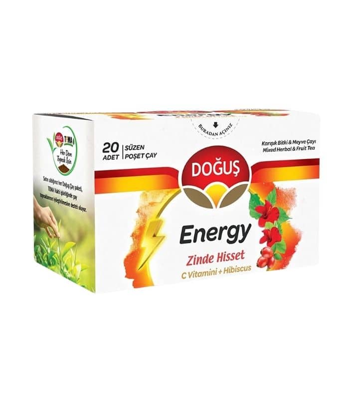 Doğuş Energy Çayı sallama çay Doğuş энергетический чай (Energy Çayı) 20 штук — изображение 1