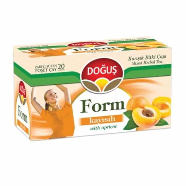 Doğuş Form чай с абрикосом (Kayısılı Çay) 20 штук