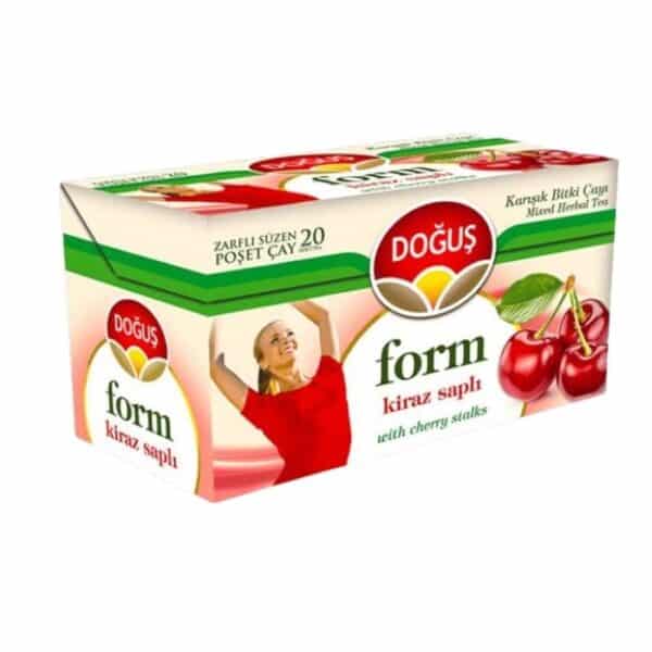 Doğuş Form травяной чай с плодоножками черешни (Kiraz Saplı Bitki Çayı) 20 штук