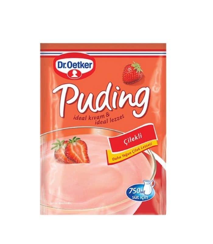 Dr oetker çilekli puding Dr Oetker Çilekli Puding 120 Gr — изображение 1
