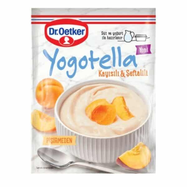 Dr Oetker Yogotella абрикос и персик (Kayısı Şeftali) 77г.