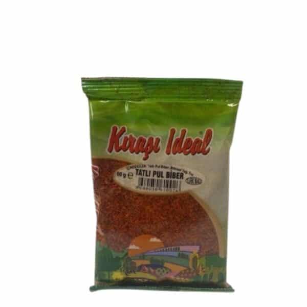 Kıraşı İdeal сладкий хлопья красного перца (Tatlı Pul Biber) 60г.