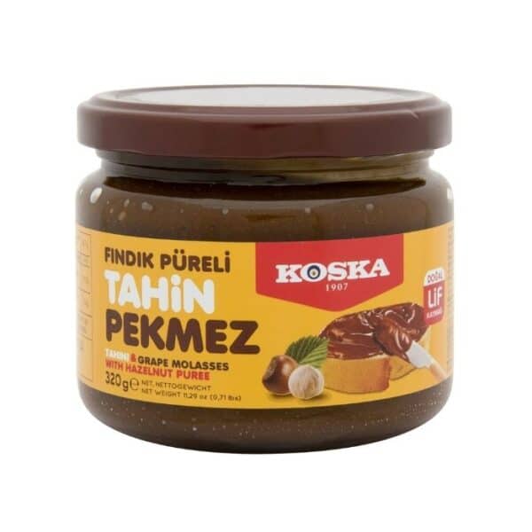 Koska тахини с патокой и ореховым пюре (Fındık Püreli Tahin Pekmez) 320г.