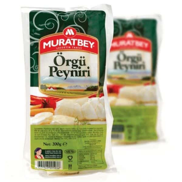 Muratbey плетёный сыр (Örgü Peyniri) 200г.