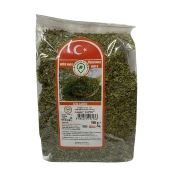 Organik Bi'yer сушёная мята (Kuru Nane) 150г.