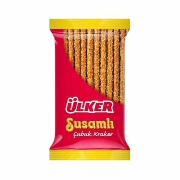 Ülker соломка с кунжутом (Susamlı Çubuk Kraker) 45г.