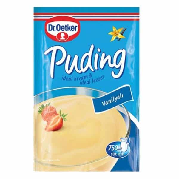 Dr Oetker ванильный пудинг (Vanilyalı Puding) 125г.
