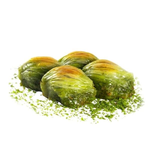 Пахлава «Мидия» с фисташками (Fıstıklı Midye Baklava) 1000г.