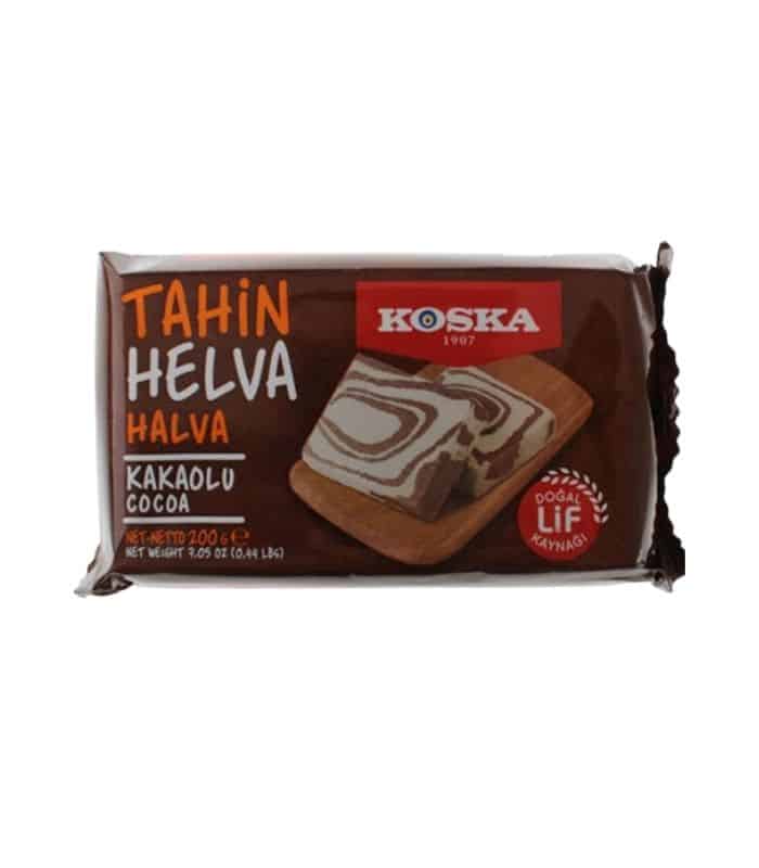 koska kakaolu helva 200g Koska халва с какао (Kakaolu Helva) 200г. — изображение 1