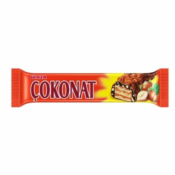 Ülker вафля в шоколадной глазури Чоконат (Çokonat Kaplı Gofret) 33г.