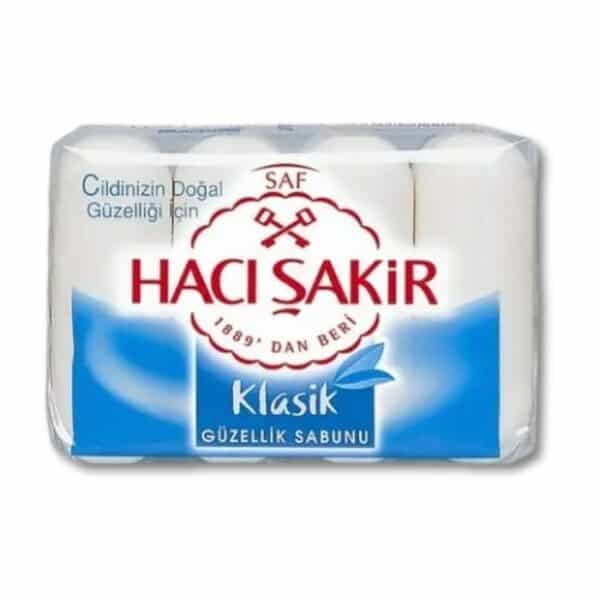 Hacı Şakir Классическое мыло для красоты с освежающим океанским ароматом (Klasik Okyanus serinliği güzellik sabunu) 4×70г