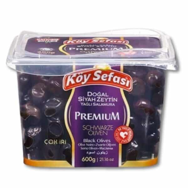 Köy Sefası Premium Очень крупные солёные оливки в натуральном масле (Doğal yağlı çok iri salamura zeytin) 600г.