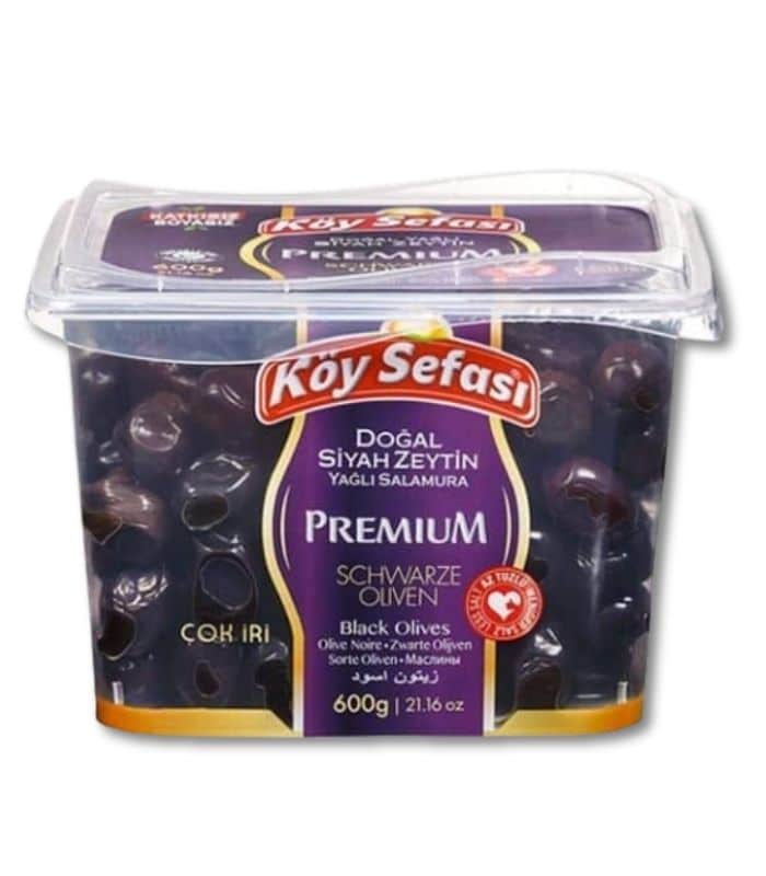 koy sefasi premium cok iri 600gr Köy Sefası Premium Очень крупные солёные оливки в натуральном масле (Doğal yağlı çok iri salamura zeytin) 600г. — изображение 1