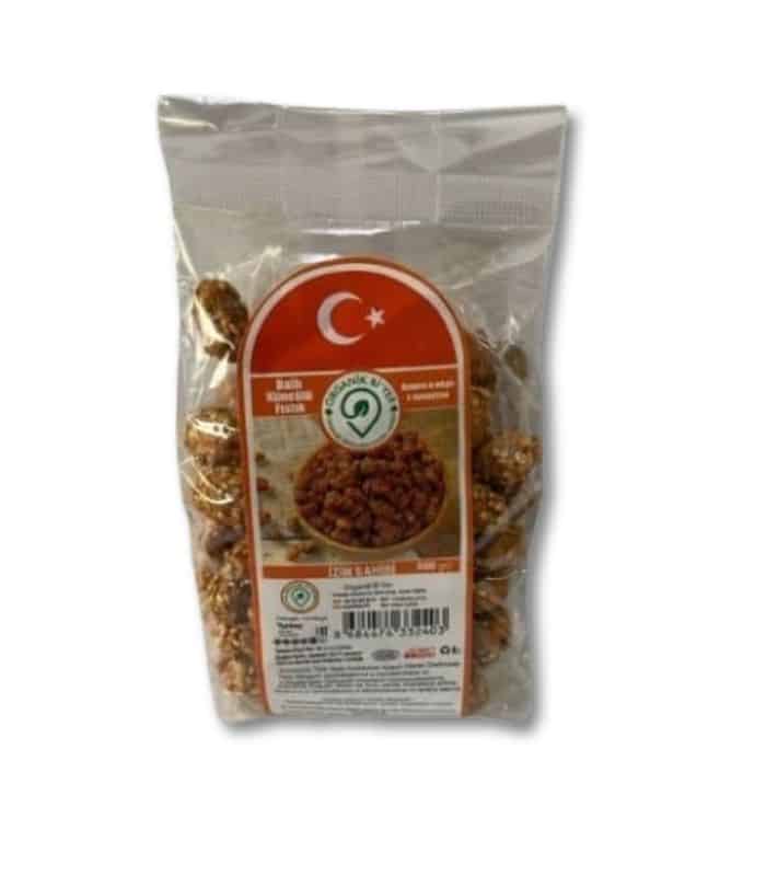 organik bi yer Ballı Küncülü Fıstık Organik Bi’yer Арахис с мёдом и кунжутом (Ballı küncülü fıstık) 200г. — изображение 1
