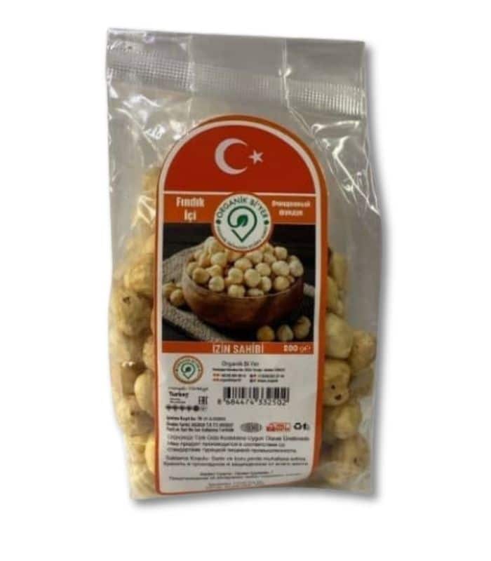 organik bi yer fındık ici Organik Bi’yer Ядра фундука (Fındık içi) 200г. — изображение 1