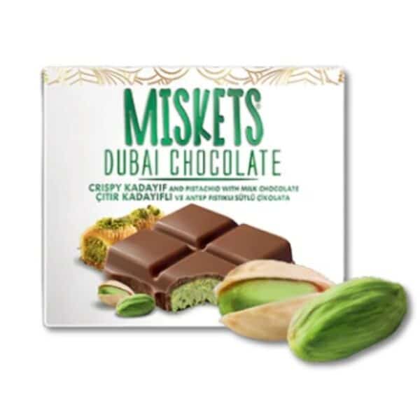Miskets Дубайский шоколад (Dubai çikolatası) 100г.