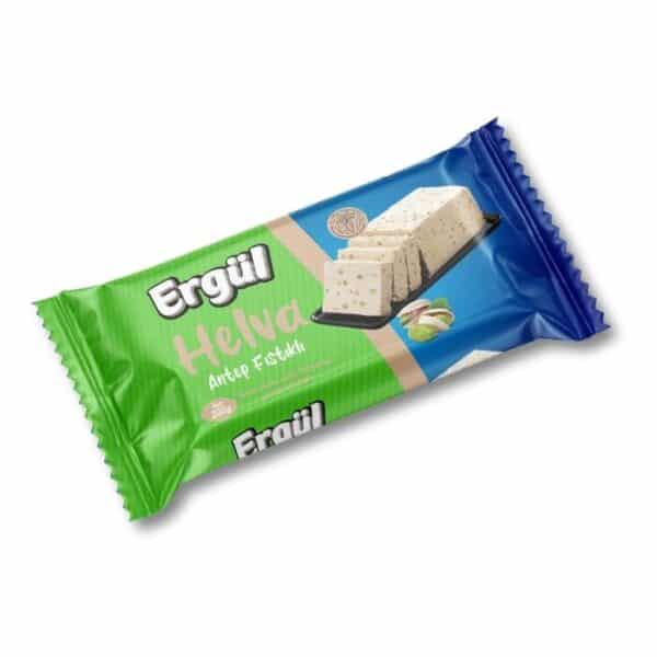 Ergül Тахинная халва с фисташками (Antep Fıstıklı Tahin Helvası) 200г.