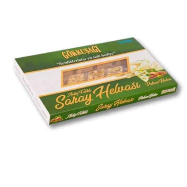 Gökmavi Дворцовая халва с фисташками (Antep Fıstıklı Saray Helvası) 250г.