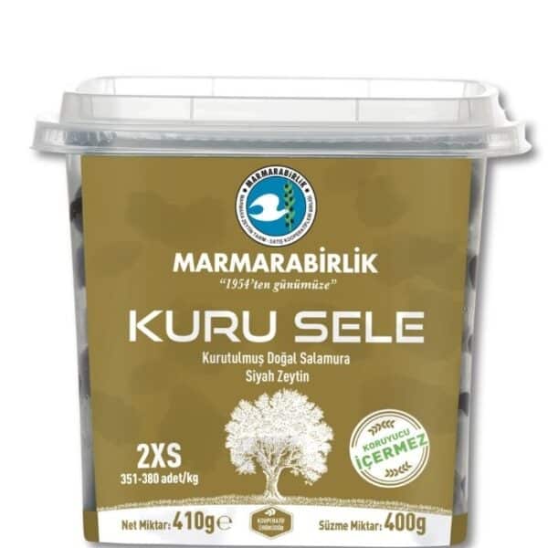Marmarabirlik Вяленые натуральные маслины в рассоле (Kurutulmuş Doğal Salamura Siyah Zeytin) 2XS.
