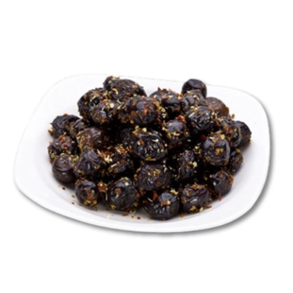 Черные оливки со специями (Baharatlı Siyah Zeytin) 1000г.