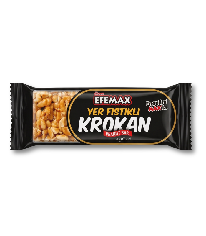 efemax krokan Efemax Арахисовый крокан (Yer Fıstıklı Krokan) 40г. — изображение 1