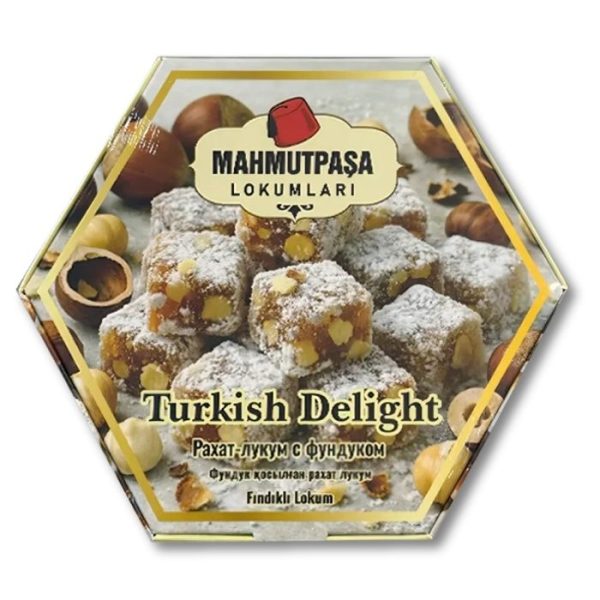 Mahmutpaşa Рахат-лукум с фундуком (Fındıklı Lokum) 200г.