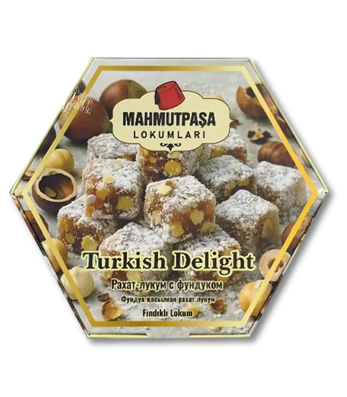 mahmut paşa fındıklı lokum Mahmutpaşa Рахат-лукум с фундуком (Fındıklı Lokum) 200г. — изображение 1
