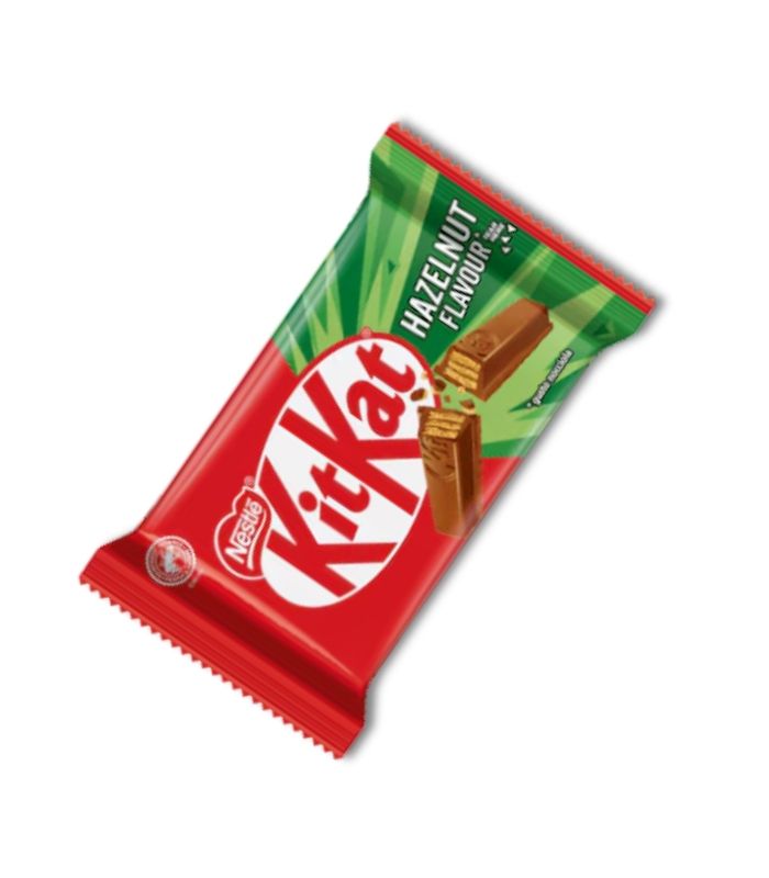 nestle kitkat fıstıklı Nestle KitKat Hazelnut Flavour Вафли в молочном шоколаде со вкусом фундука (Fındık Aromalı Sütlü Çikolatalı Gofret) 41.5г. — изображение 1