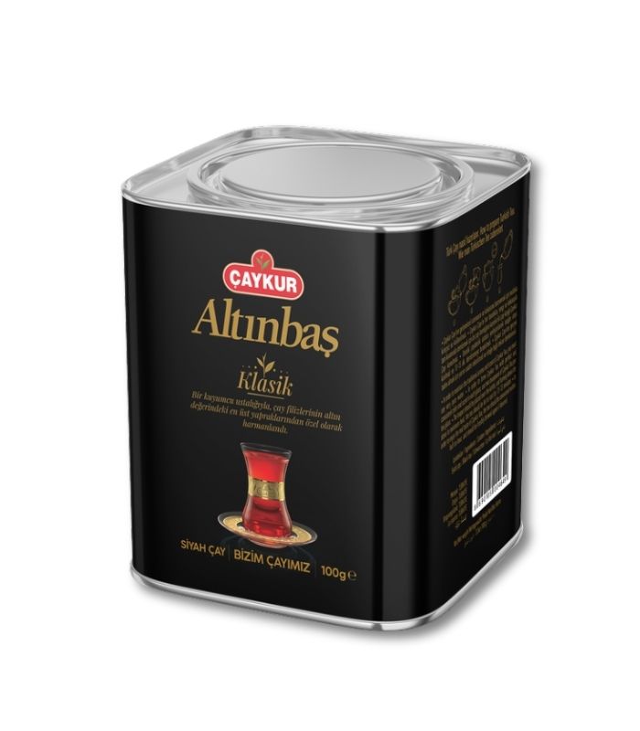 altınbaş klasik çay 100gr Çaykur Altınbaş Чай черный классический (Klasik Siyah Çay) 100г. — изображение 1