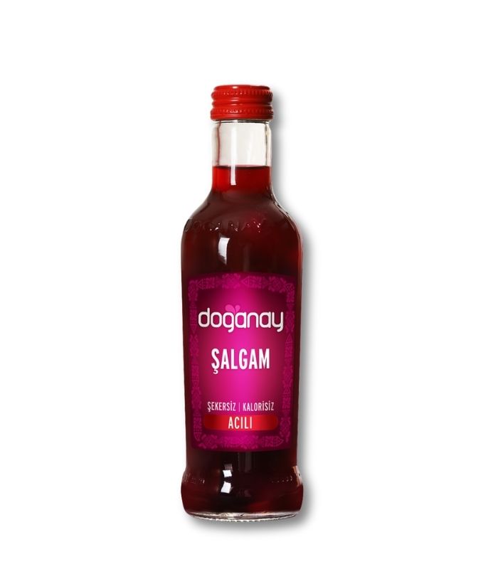 doğanay acılı şalgam 250ml cam şişe Doğanay Острый сок из репы в стеклянной бутылке (Acılı Şalgam - Cam Şişe) 250мл. — изображение 1