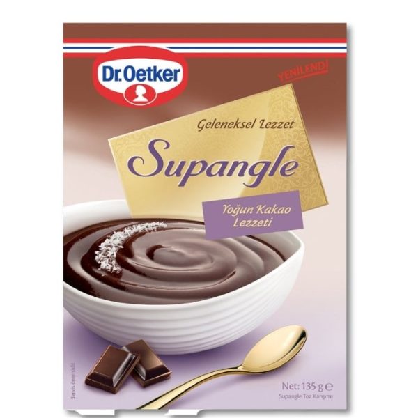 Dr. Oetker Смесь для приготовления шоколадного пудинга Супангле (Supangle Toz Karışımı) 135г.