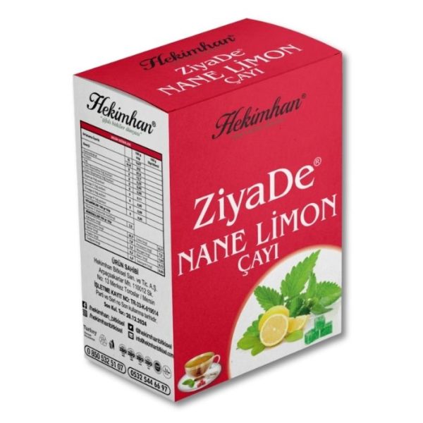 Hekimhan ZiyaDe Мятно-лимонный чай растворимый кубиковый (Nane Limon Çayı) 150г.