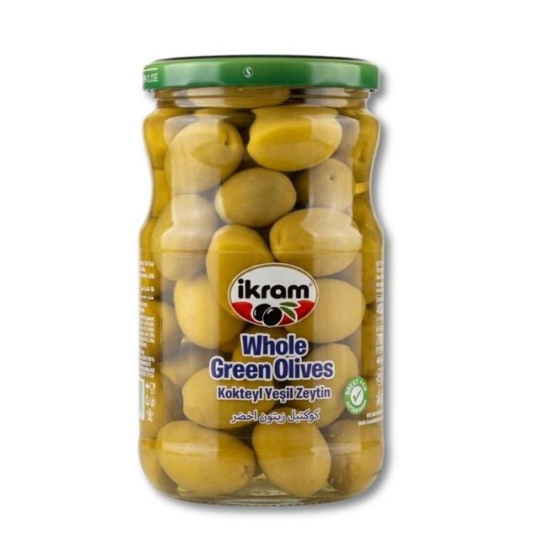 İkram Коктейльные зеленые оливки (Kokteyl Yeşil Zeytin) 700г.