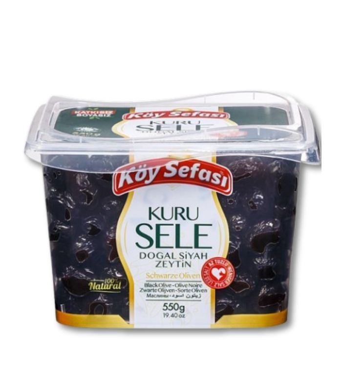 köy sefası kuru sele doğal siyah zeytin 550gr Köy Sefası Натуральные черные оливки сухой вялки (Kuru Sele Doğal Siyah Zeytin) 550г. — изображение 1