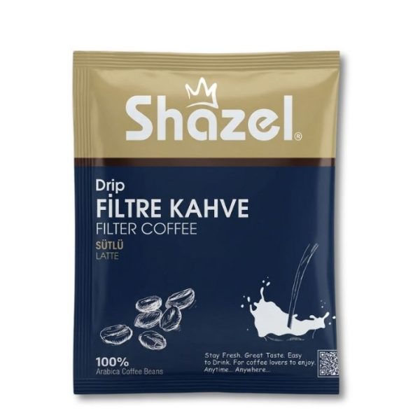 Shazel Фильтр-кофе с молоком (Sütlü Filtre Kahve) 14г.
