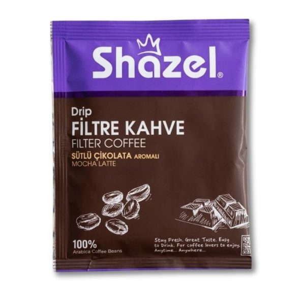 Shazel Фильтр-кофе с молочным шоколадом (Sütlü Çikolatalı Filtre Kahve) 14г.